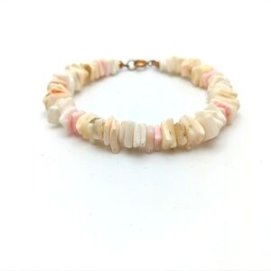 Vintage 80s Puka Shell Surfer Bracelet